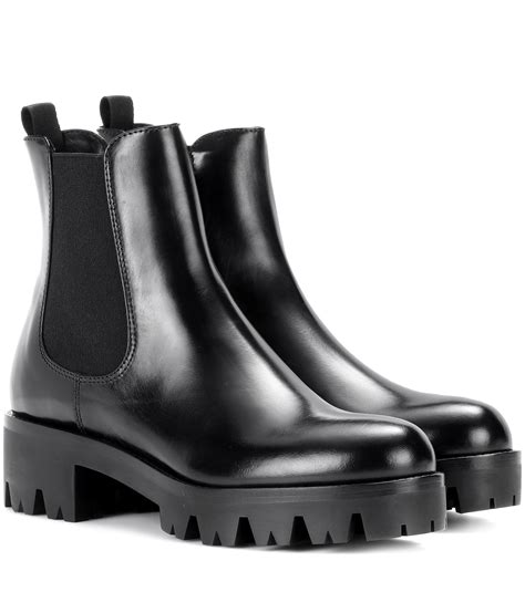 prada boots schwarz|Prada boots for women.